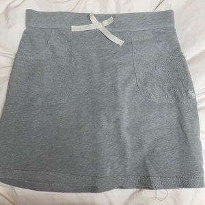 Abercrombie kids gray skirt